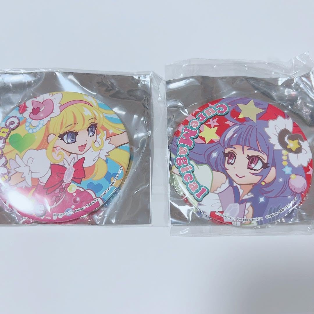 プリキュア　ふたご缶バッジ　魔法つかいプリキュア プリキュア 上北ふたご 缶バッジ 魔法つかいプリキュア